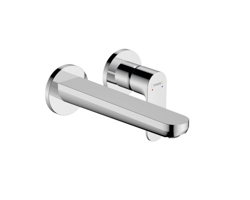 Смеситель для раковины настенный hansgrohe Rebris S внешняя часть 2 отверстия 72528000