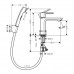 Смеситель для раковины Hansgrohe Rebris S 110 с гигиеническим душем хром 72215000