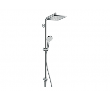 Душевая система Hansgrohe Crometta E 240 1jet Showerpipe с термостатом хром 27289000