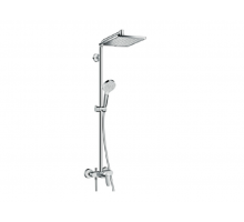 Душевая стойка для ванны с термостатом Hansgrohe Crometta E 240 1jet хром 27284000