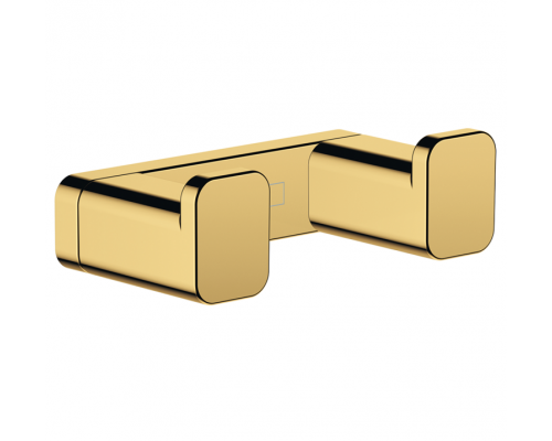 Крючок для полотенец Hansgrohe AddStoris двойной Polished Gold Optic 41755990