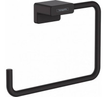 Полотенцедержатель-кольцо Hansgrohe AddStoris матовый черный 41754670