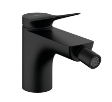 Смеситель для биде Hansgrohe Vivenis однорычажный с донным клапаном черный матовый 75200670