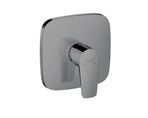 Смеситель для душа встраиваемый Hansgrohe Talis E внешняя часть шлифованный черный хром 71765340