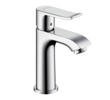 Смеситель для раковины Hansgrohe Metris 100 без сливного гарнитура хром 31186000