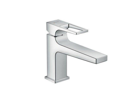 Смеситель для раковины Hansgrohe Metropol 110 с петлевой рукояткой без донного клапана хром 74502000