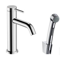 Смеситель для раковины Hansgrohe Tecturis S с гигиеническим душем хром 73211000