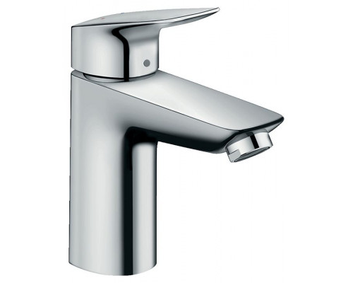 Смеситель для раковины hansgrohe Logis 100 сливной клапан Push-Open 71107000