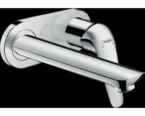 Смеситель для раковины hansgrohe Novus настенный комплект 71127000/13622180