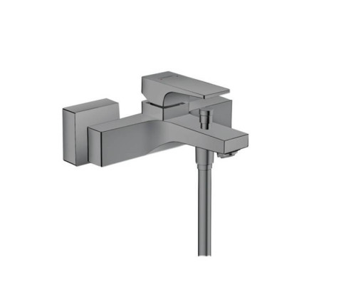Смеситель для ванны Hansgrohe Metropol настенный излив 180 мм шлифованный черный хром 32540340