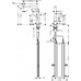 Смеситель для кухни Hansgrohe Talis M54 270 с вытяжным душем sBox 72809000