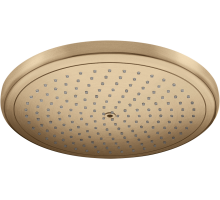 Верхний душ hansgrohe Croma 280 1jet RainAir шлифованная бронза 26220140