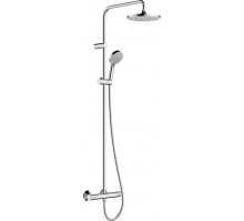 Душевая система для душа Hansgrohe Vernis Blend с термостатом 205/100 мм 26276000