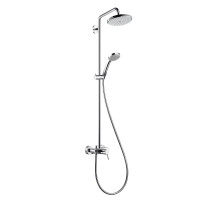 Душевая система для душа с термостатом hansgrohe Croma 220 1jet 27222000