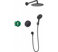 Набор для комплектации душа Hansgrohe Raindance S матовый черный 27959670