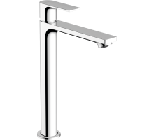 Смеситель для раковины Hansgrohe Rebris E 242 мм гладкий корпус CoolStart хром 72583000