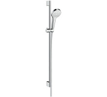 Душевой набор Hansgrohe Croma Select S Multi со штангой 90 см белый/хром 26570400