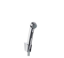 Гигиенический набор Hansgrohe ручной душ со шлангом 1600 мм и держателем хром 32128000