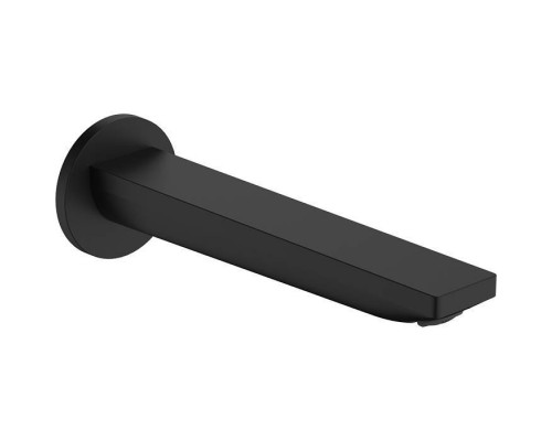 Излив для ванны Hansgrohe Rebris E 20 см матовый черный 72431670