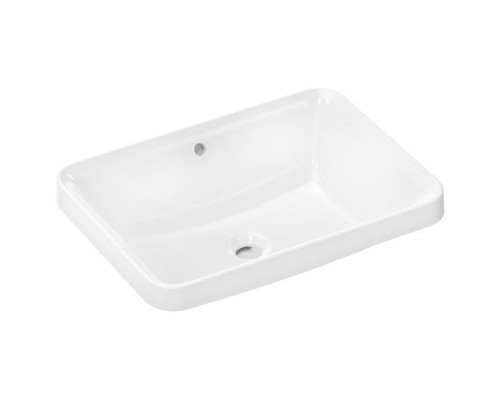 Раковина встраиваемая Hansgrohe Xuniva Q 55х40 см без отверстия белая 60158450