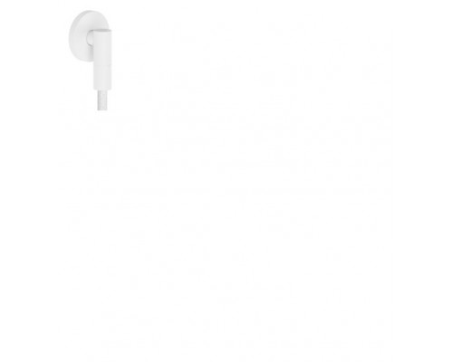 Шланговое подключение Hansgrohe FixFit Fine S с клапаном обратного тока матовый белый 28882700