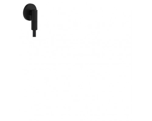 Шланговое подключение Hansgrohe FixFit Fine S с клапаном обратного тока матовый черный 28882670