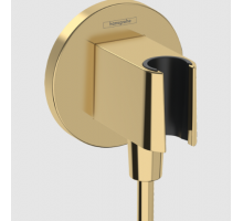 Шланговое подсоединение hansgrohe FixFit S полированное золото 26888990