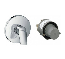 Смеситель для душа Hansgrohe Logis комплект (внешняя и скрытая часть) хром 71666000