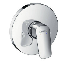Смеситель для душа Hansgrohe Logis однорычажный скрытый монтаж хром круглый 71606000