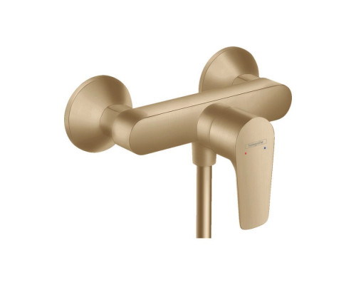 Смеситель для душа Hansgrohe Talis E встраиваемый шлифованная бронза 71760140
