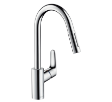 Смеситель для кухни Hansgrohe Focus с выдвижным душем хром 31815000
