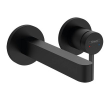 Смеситель для раковины Hansgrohe Finoris встраиваемый излив 16.8 см черный матовый 76051670