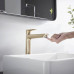 Смеситель для раковины Hansgrohe Talis E 240 без донного клапана шлифованная бронза 71717140
