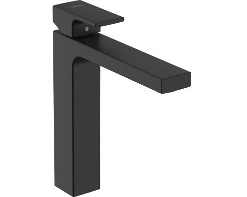 Смеситель для раковины Hansgrohe Vernis Blend бесконтактный черный матовый 71562670