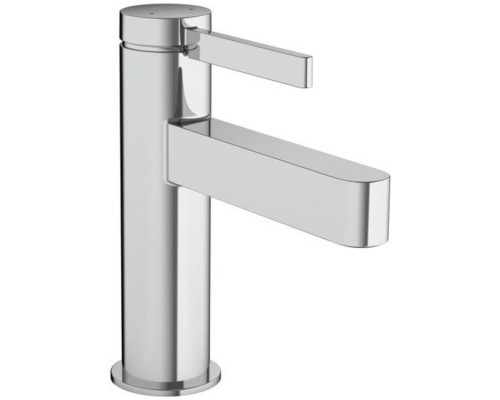 Смеситель для раковины hansgrohe Finoris 100 однорычажный с клапаном Push-Open хром 76010000