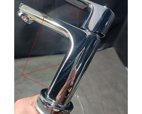 Смеситель для раковины hansgrohe Rebris S 80 со сливным гарнитуром 72510000