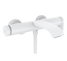 Смеситель для ванны Hansgrohe Vivenis настенный белый матовый 75420700