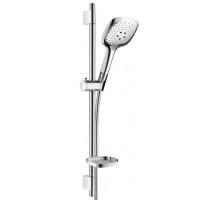 Душевой гарнитур Hansgrohe Raindance Select E 150 3jet со штангой 650 мм и мыльницей 27856400