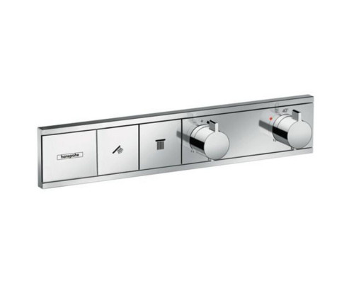 Термостат hansgrohe RainSelect скрытого монтажа для 2 потребителей хром 15380000