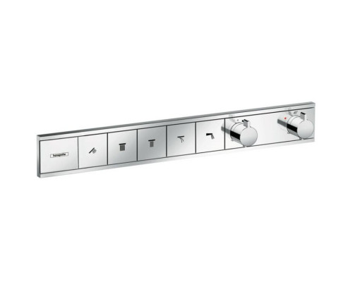 Термостат скрытого монтажа Hansgrohe RainSelect для 5 потребителей хром 15384000