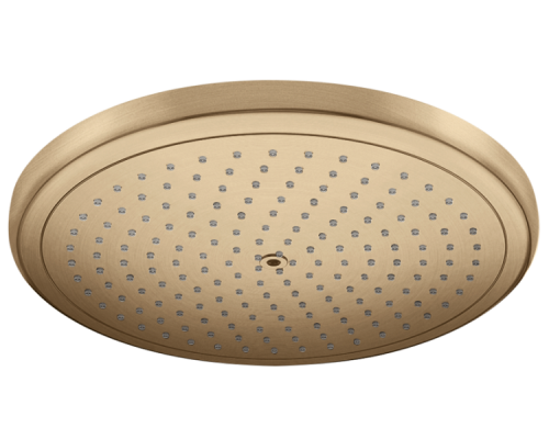 Верхний душ Hansgrohe Croma 280 1jet 280x280 мм шлифованная бронза 26220140
