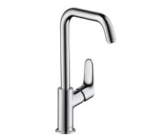 Смеситель для раковины Hansgrohe Focus 240 236 мм поворотный излив гладкий корпус 31519000