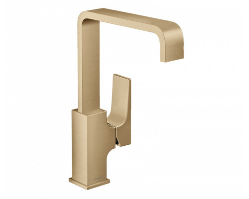 Смеситель для раковины Hansgrohe Metropol 230 Push-Open шлифованная бронза 32511140