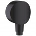 Шланговое подсоединение Hansgrohe FixFit черный матовый 26453670