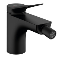 Смеситель для биде Hansgrohe Vivenis на 1 отверстие с донным клапаном матовый черный 75200670