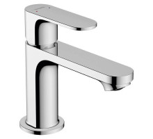 Смеситель для раковины Hansgrohe Rebris S 80 с донным клапаном хром 72510000