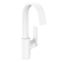 Смеситель для раковины Hansgrohe Vivenis 210 с поворотным изливом белый матовый 75032700