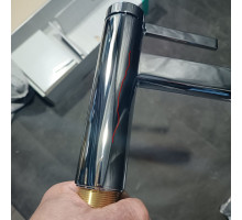 Смеситель для раковины hansgrohe Finoris 110 с клапаном Push-Open 76010000