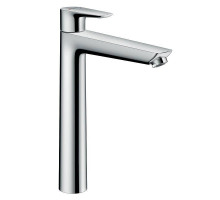 Смеситель для раковины hansgrohe Talis E 240 однорычажный со сливным гарнитуром хром 71716000