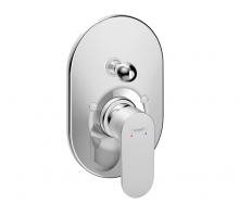 Смеситель для ванны Hansgrohe Rebris S однорычажный скрытого монтажа хром 72449000